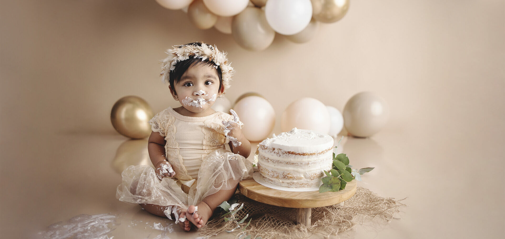 Erster Geburtstag Baby Kuchen