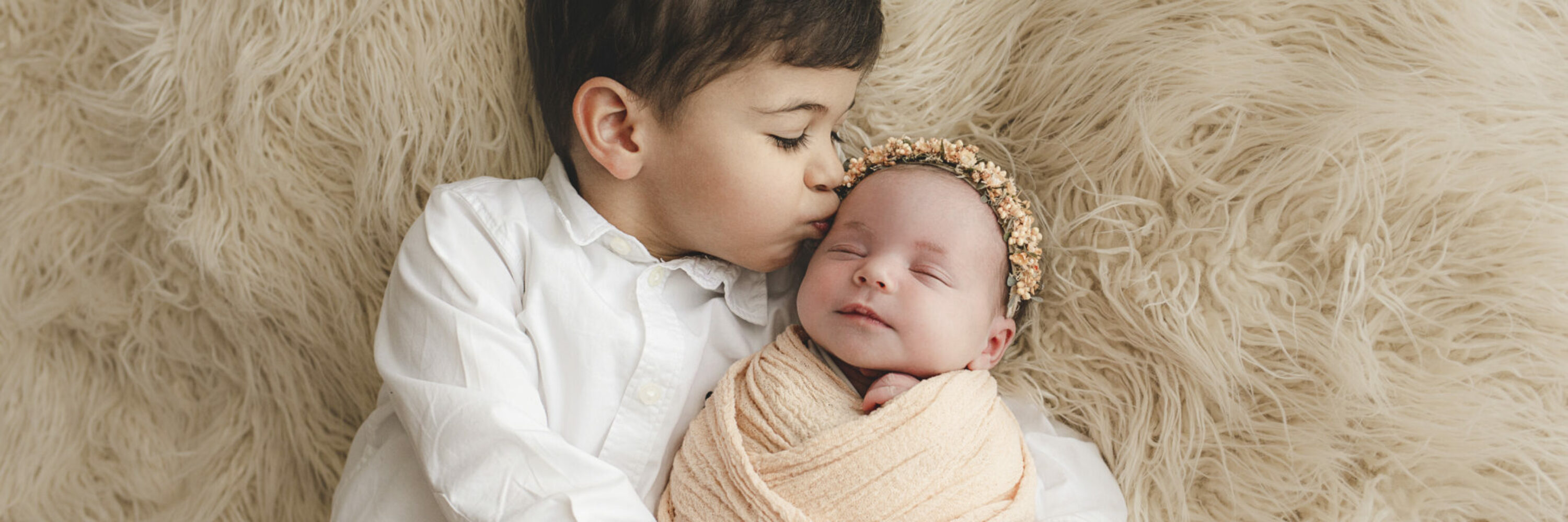 Geschwister Fotoshooting