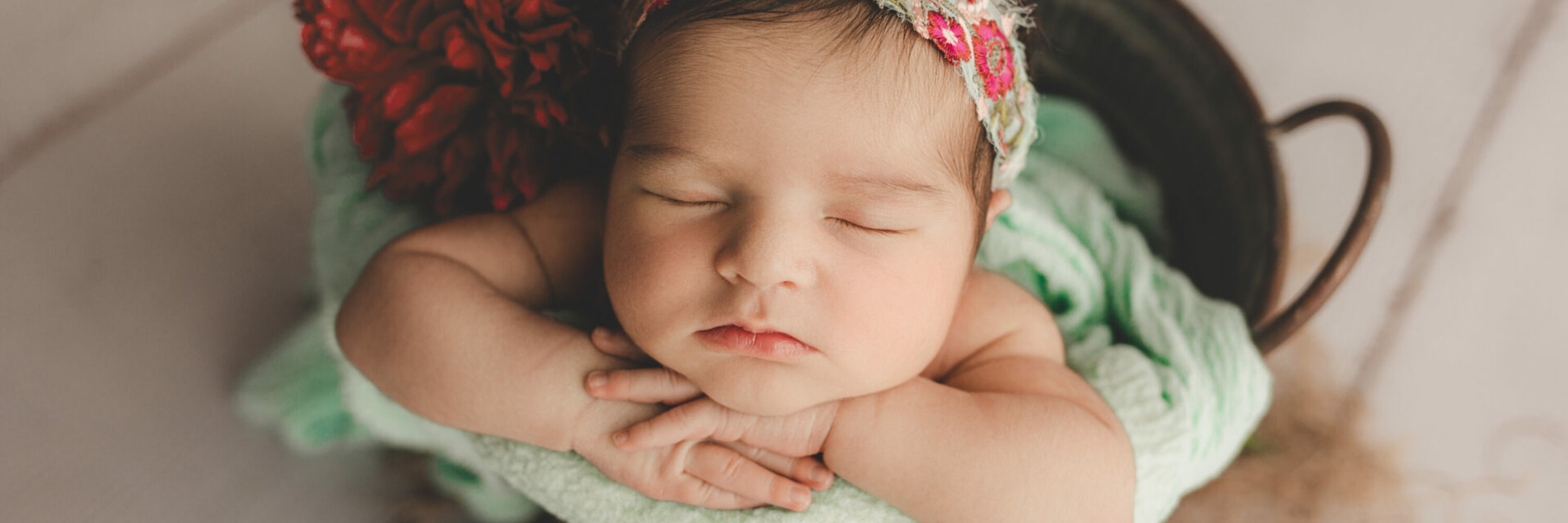 Neugeborenen Fotoshooting